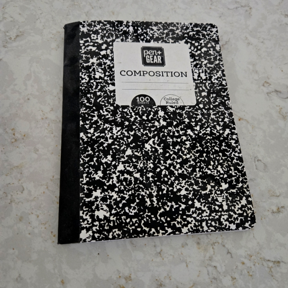 100 page Notebook